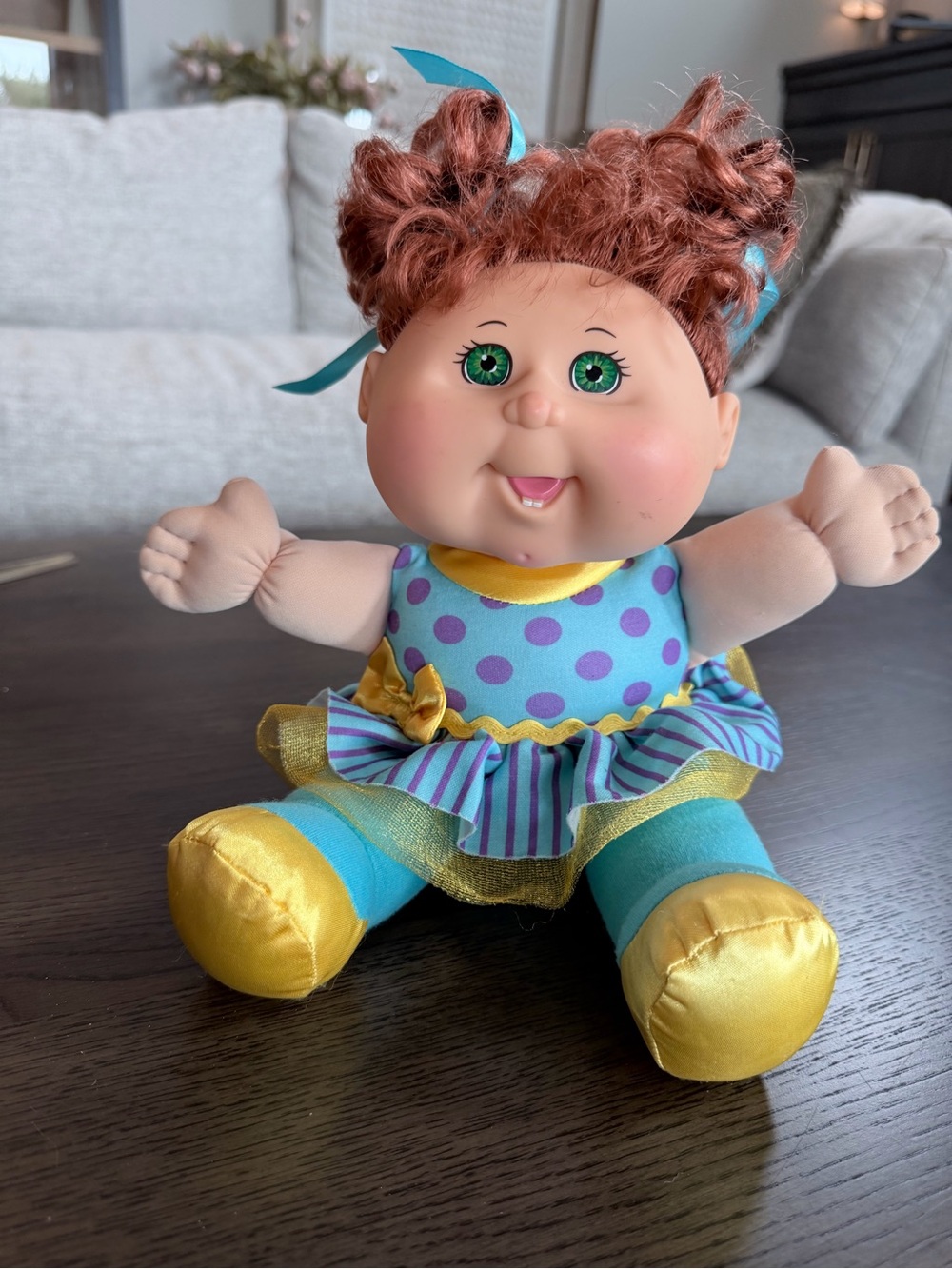 Cabbage Patch 2011 Tea Party Colorful Polka Dot Doll